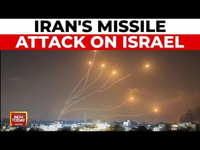 Iran Launches Missiles into Israel, Israel to Retaliate | Iran-Israel War Updates