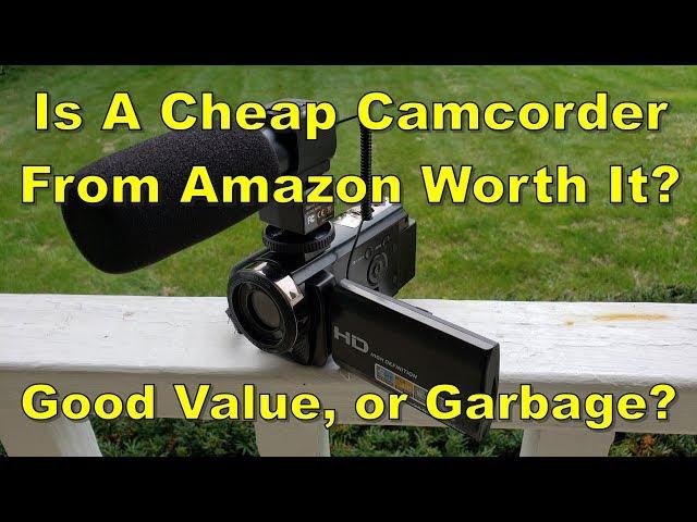 Cheap Camcorder from Amazon, Review and Test