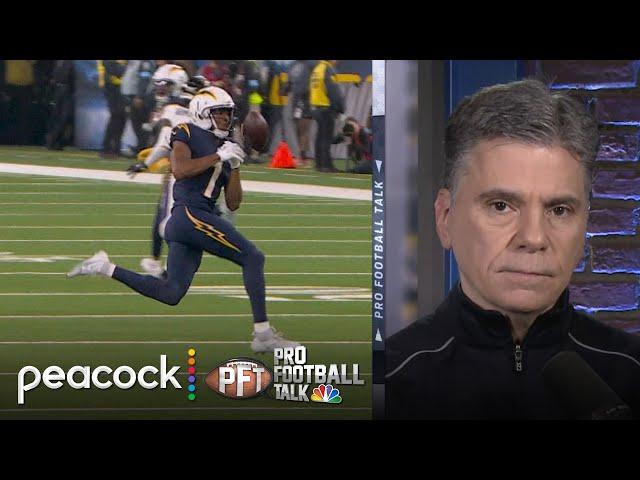 Quentin Johnston’s dropped ball changed everything for Chargers | Pro Football Talk | NFL on NBC