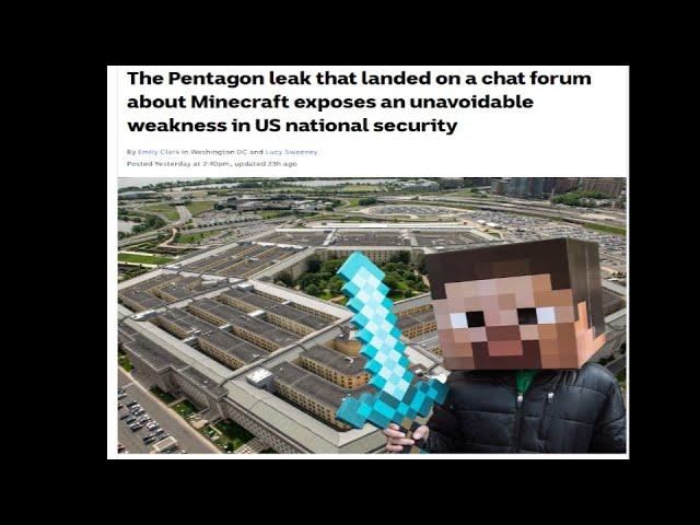 This Man Leaked Classified Documents in Minecraft