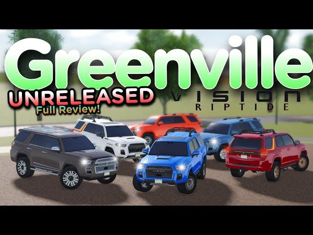 FULL UNRELEASED Toyota 4Runner REVIEW in Greenville Roblox!