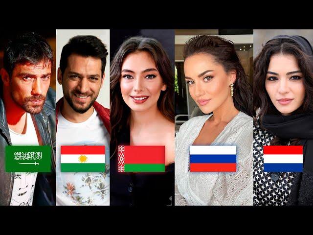 Turkish actors who are not actually Turkish