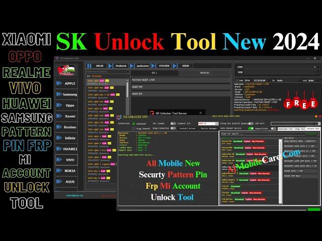 NEW SECURITY UNLOCK TOOL,ALL MOBILE NEW SECURITY UNLOCK TOOL,SAMSUNG NEW SECURITY UNLOCK,VIVO UNLOCK