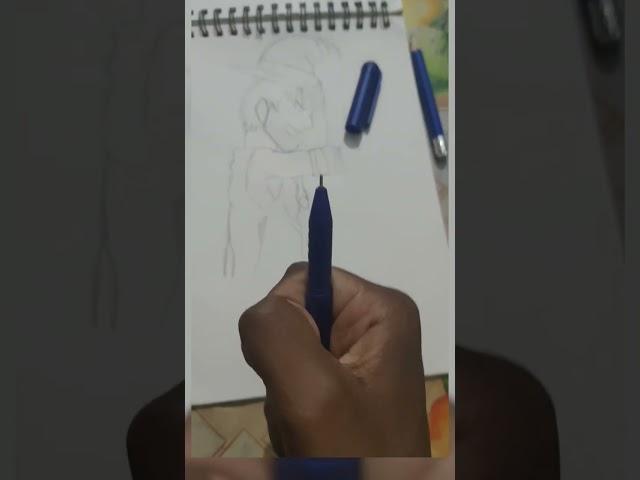 Drawing luffy from One peice #shorts#art#viral