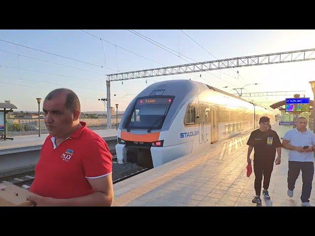 Sürət Qatarı ilə Yol Getmək #demiryolu #qatar #train #ADY #azerbaycan