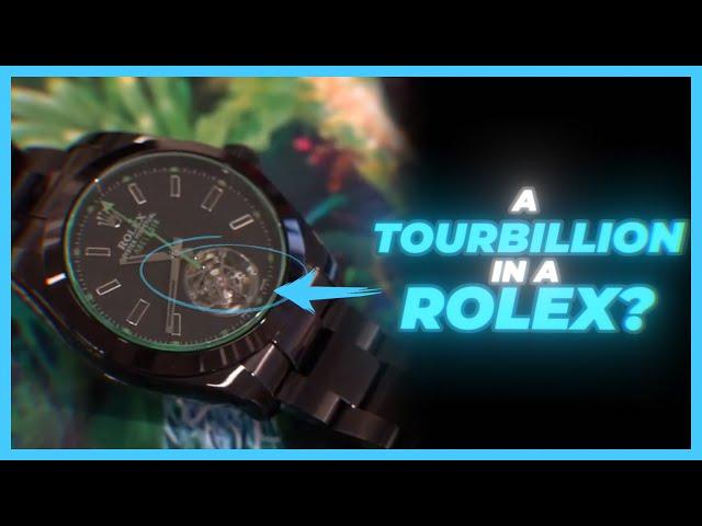 Custom Rolex Daytona Tourbillion | Label Noir