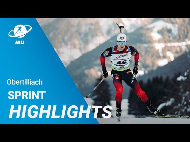 IBU CUP 21/22 Obertilliach Men Sprint Highlights