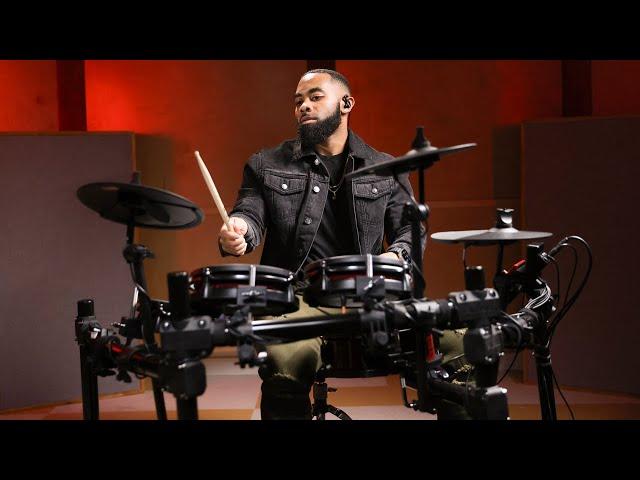 NEW Alesis Nitro Pro Electronic Drum Kit | Demo and Overview with Jerrod "J-Rod" Sullivan