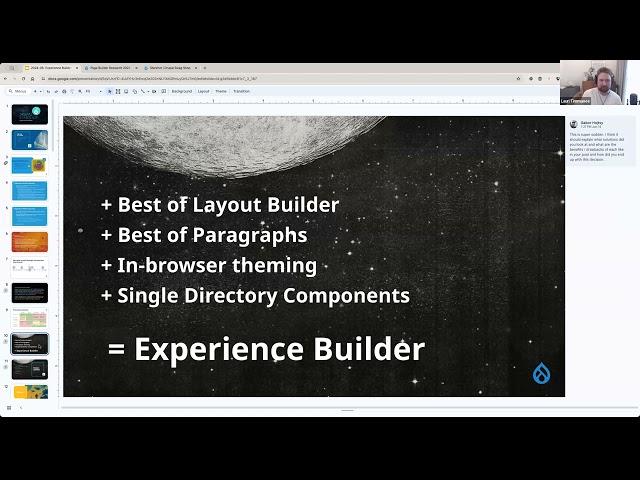 Drupal Starshot - Experience Builder Update + Next Steps