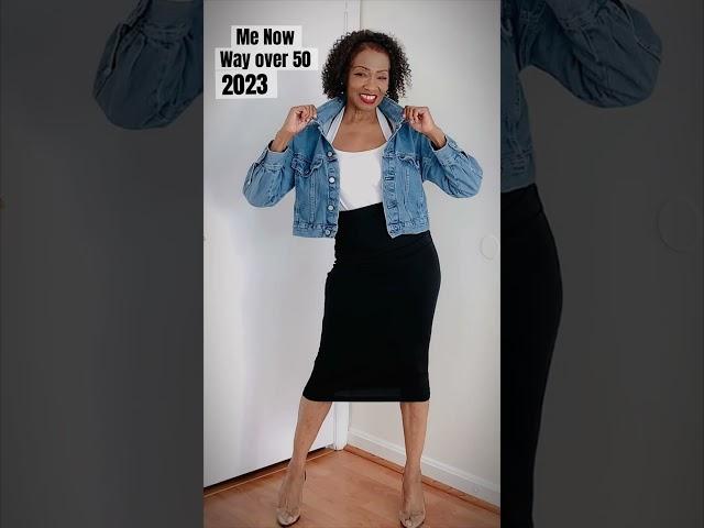 Come With Me Down Memory Lane #shorts #beforeandafter #fashionover50 #memorylane #gratitude