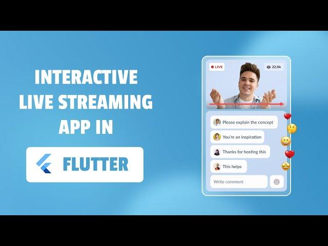 Building a Live Streaming App with Flutter and Video SDK