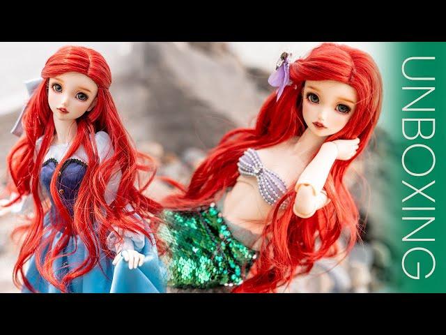 BJD Volks SDGr ARIEL [Disney Princess] Unboxing / Box Opening