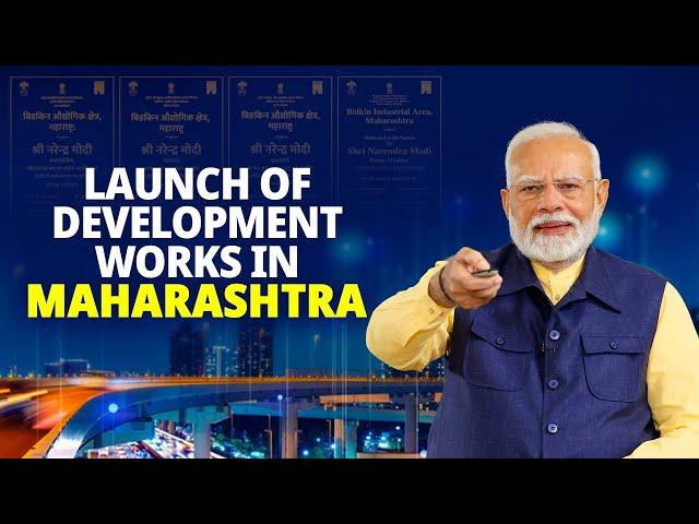 LIVE: PM Modi lays foundation stone, inaugurates various projects in Maharashtra