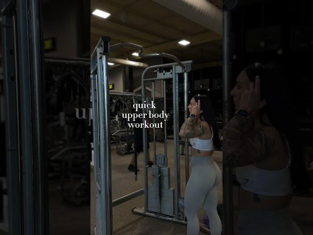 Upper Body Workout #upperbodyworkout