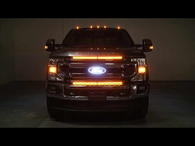 How to install a DRL Blade LED Grille Light Bar - Virtual™ By Putco