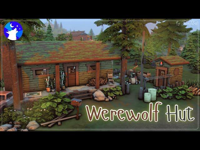 Хижина Оборотня│Строительство│Werewolf Hut│SpeedBuild│NO CC [The Sims 4]