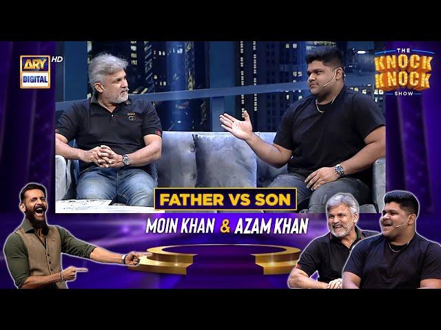 Better Wicket Keeper | Father or Son | Azam Khan | Moin Khan | The Knock Knock Show