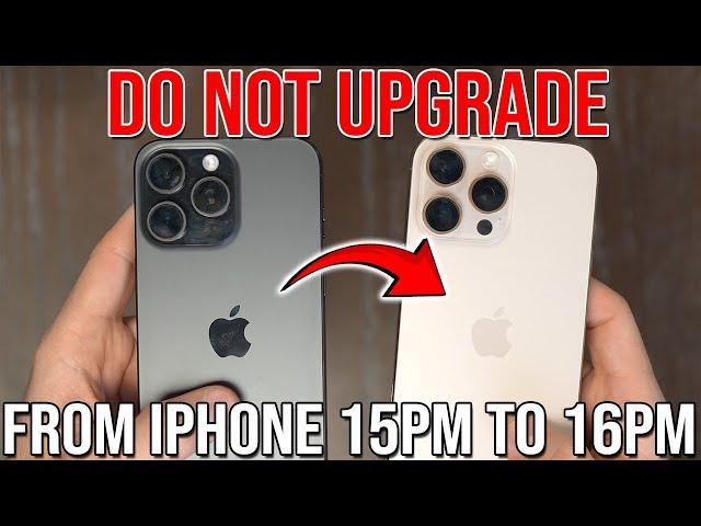 Do Not Upgrade to iPhone 16 Pro Max