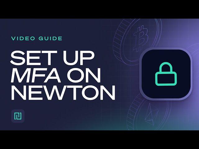 How to set up an authenticator app on Newton