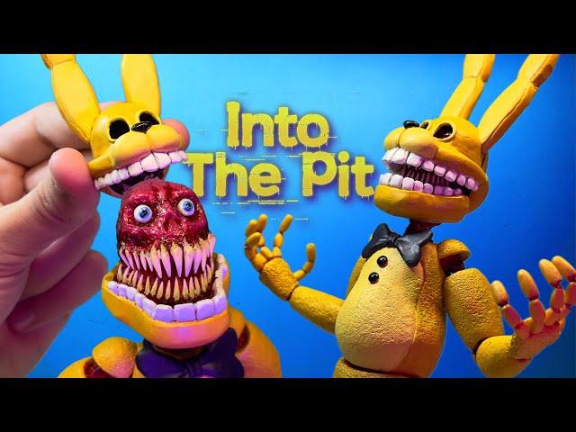 Как сделать СПРИНГБОННИ из FNaF INTO THE PIT из полимерной глиныClay tutorial