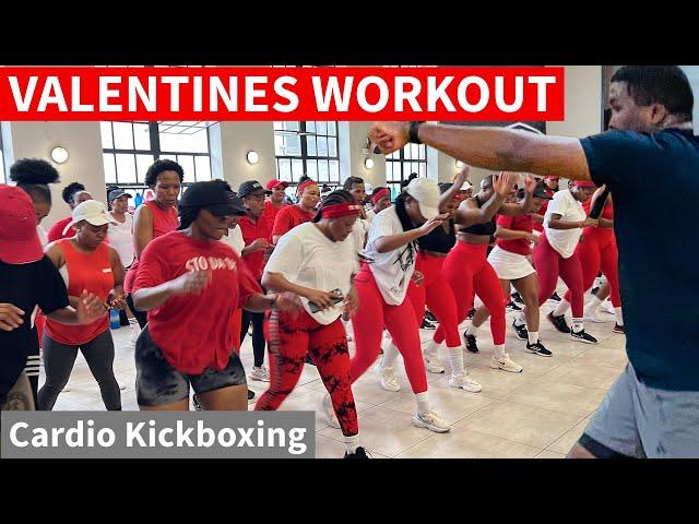 VALENTINES workout ️ CARDIO Kickboxing @AerofitSAClips ​⁠​⁠@AeroFitSaShorts ​⁠​⁠@MziFitness