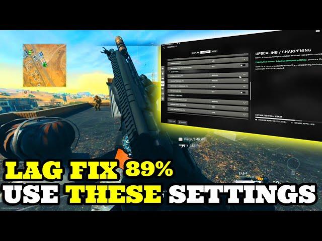 The *BEST* Settings For LOW END PC's  for WARZONE 2.0!