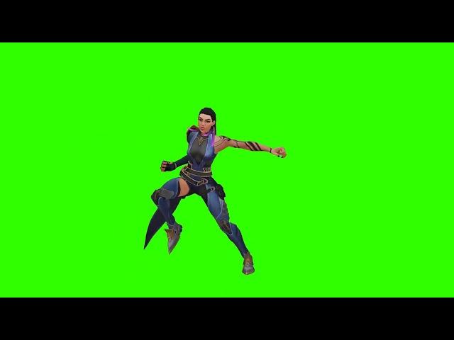 Reyna dance Specialist (GREEN SCREEN)