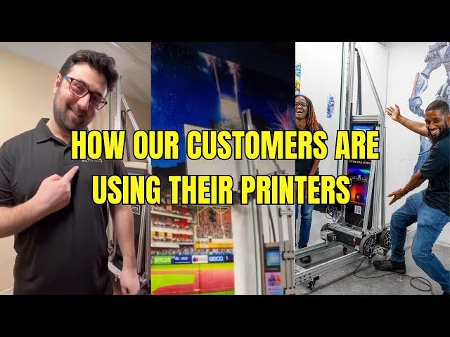 How Our Customers Are Using Their Printers In Their Cities!