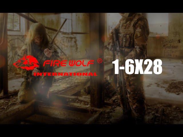 Fire wolf 1-6X28 hunting optical sight