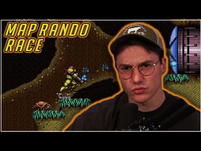 The Craziest Route! | Map Rando Race | Super Metroid