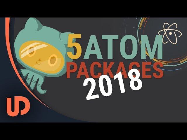 Die 5 besten Atom Packages 2018? [TUTORIAL]