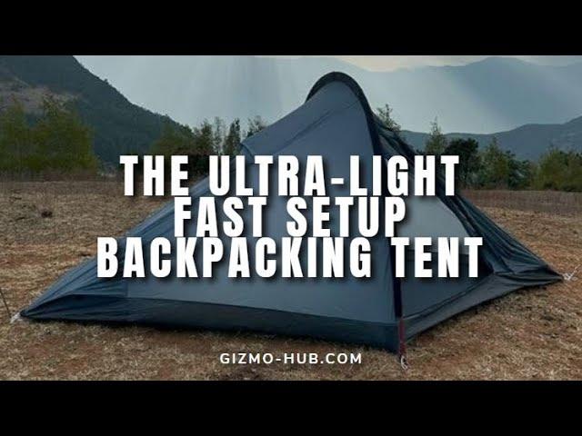 WIND ANCHOR : THE ULTRA-LIGHT FAST SETUP BACKPACKING TENT | Kickstarter | Gizmo-Hub.com