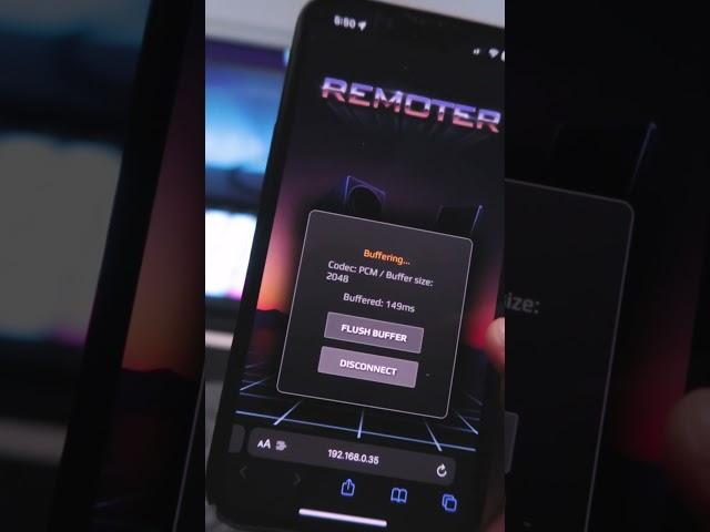 DAW streamed direct to your phone/tablet! Remoter Plugin