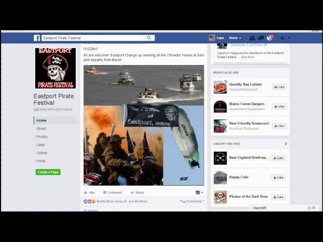 Pirate Your Facebook Page! Change The language on your facebook to Pirate!