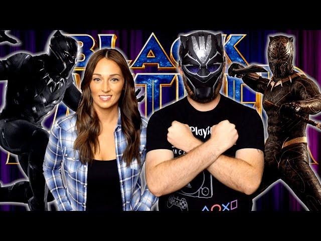 My girlfriend watches Black Panther for the FIRST time || MCU Phase 3