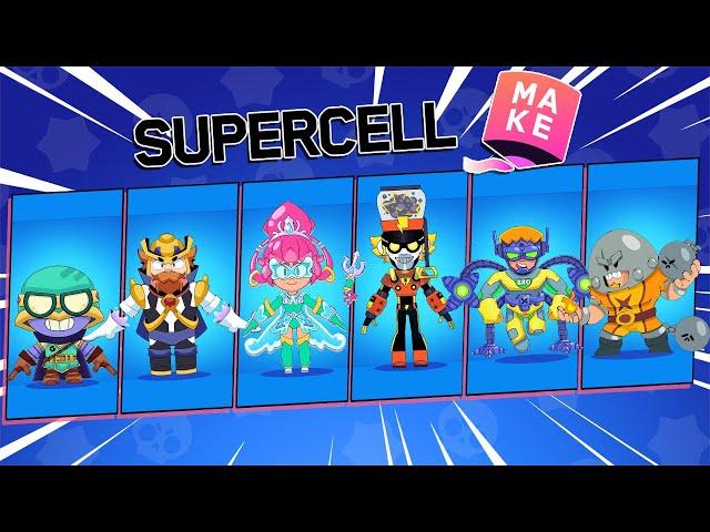 40 Supercell Make Skins | Assemble!