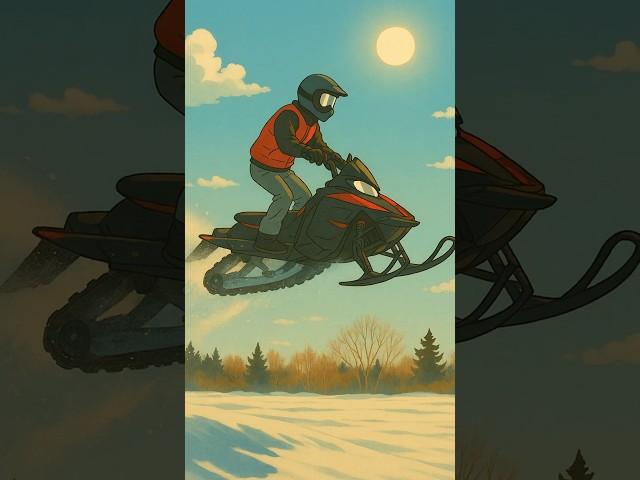 This bike loves deep snow