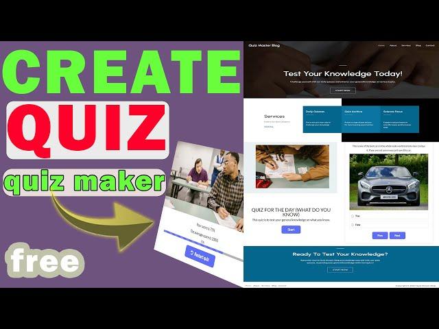 How to create quiz in quiz maker (step by step)