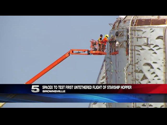 SpaceX Starhopper Set for Untethered Test Flight