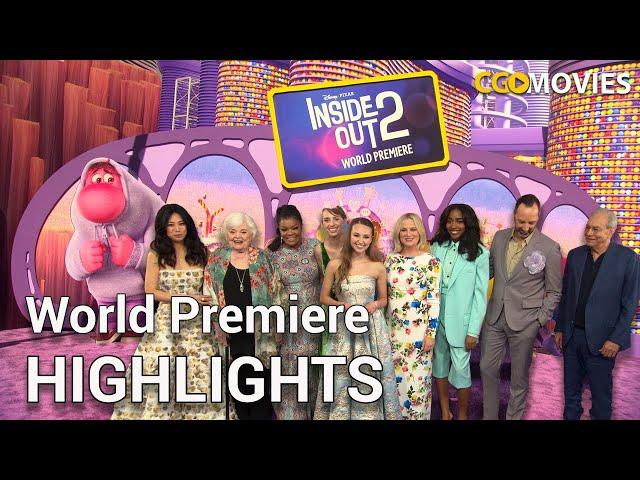 Inside Out 2 (2024) World Premiere Highlights