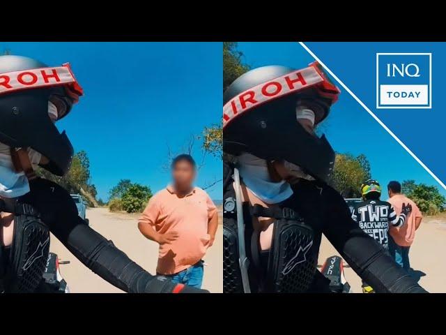 Lady moto vlogger in viral road rage video guilty of 2 offenses -LTO | INQToday