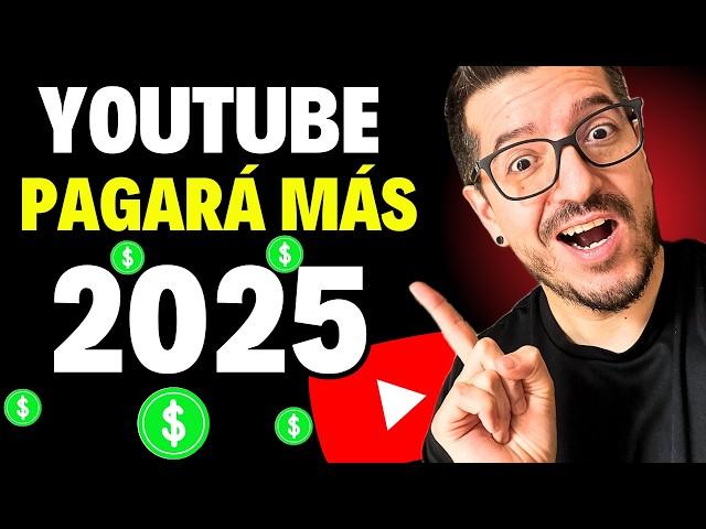 Así GANARÁS Más DINERO en YouTube en 2025 | Te explico cómo…