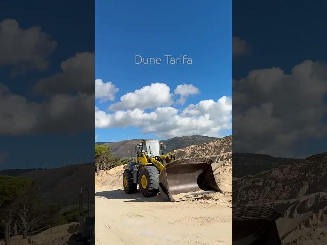 Die gewaltige Sanddüne von Tarifa ist ein Naturwunder, das sich kaum zurückdrängen lässt. #düne