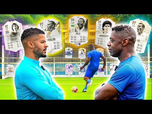 FC24 ICON CARD BATTLE VS MY DAD!! 