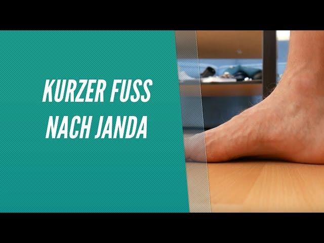 Kurzer Fuß nach Janda - Verbessere deine Fußstabilität!