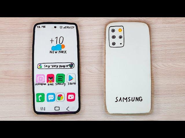 Paper Samsung Galaxy S20 Stop Motion