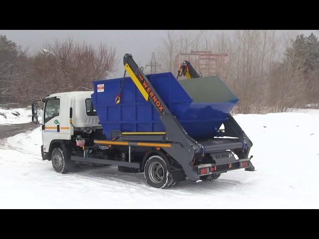 Бункеровоз WERNOX на шасси ISUZU Forward 12