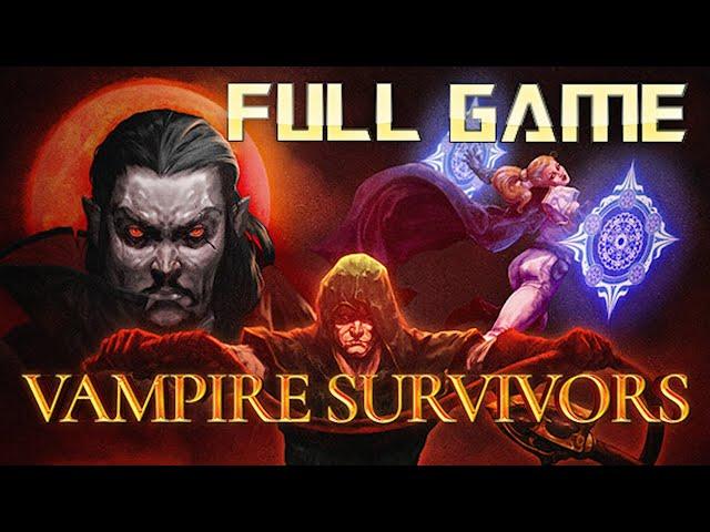 Vampire Survivors | Full Game Walkthrough | No Commentary