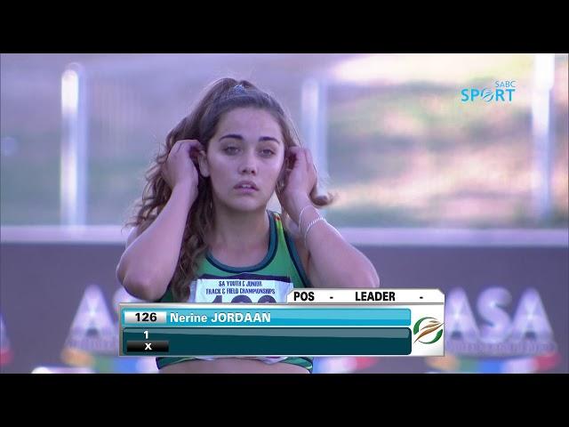 Women’s U/20 Triple Jump - ASA Junior Paarl