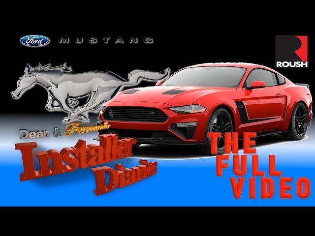 Full Roush Mustang car stero build